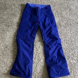 The North Face Womens Snowboarding electric purple pants